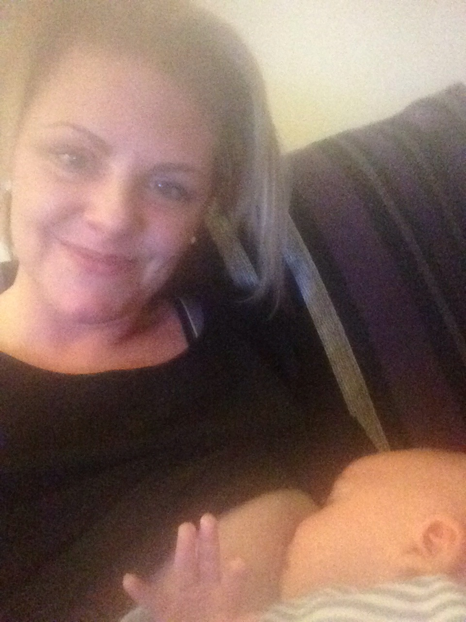 Leanne from Airdrie says: Breastfeeding and proud. People that think it's wrong are the ones with a problem. Nothing more amazing than the closeness with your baby and watching them grow thanks to you."